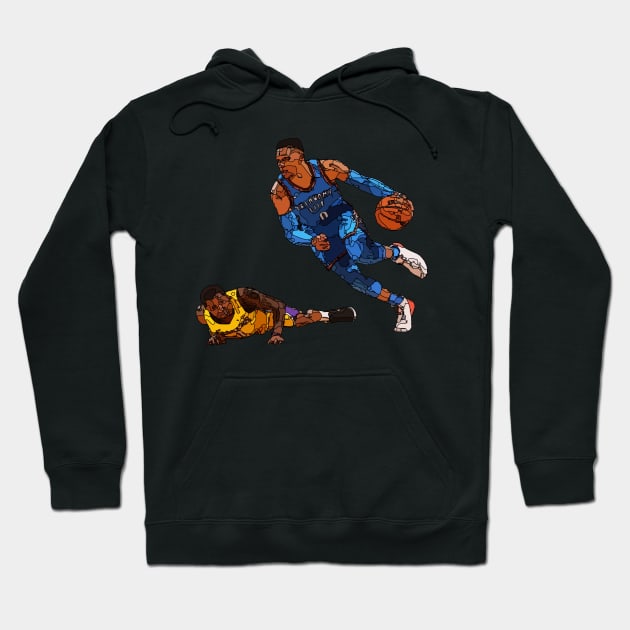Russell Westbrook Drive Hoodie by Playful Creatives